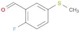 2-Fluoro-5-(methylthio)benzaldehyde