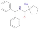 1-Amino-N-benzhydrylcyclopentanecarboxamide