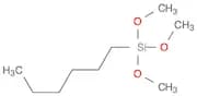 Silane, hexyltrimethoxy-, homopolymer
