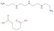 Hexanedioic acid, compd. with N1-(2-aminoethyl)-N2-[2-[(2-aminoethyl)amino]ethyl]-1,2-ethanediamin…