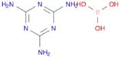 Boric acid (H3BO3), compd. with 1,3,5-triazine-2,4,6-triamine (1:1)