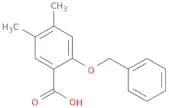 2-Benzyloxy-4,5-dimethylbenzoic acid