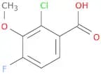 2-Chloro-4-fluoro-3-methoxybenzoic acid