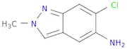 6-Chloro-2-methyl-2H-indazol-5-amine