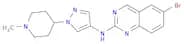 6-Bromo-N-(1-(1-methylpiperidin-4-yl)-1H-pyrazol-4-yl)quinazolin-2-amine