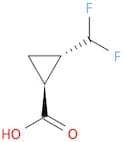 (1S,2S)-2-(Difluoromethyl)cyclopropanecarboxylic acid