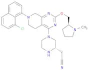 2-((S)-4-(7-(8-Chloronaphthalen-1-yl)-2-(((S)-1-methylpyrrolidin-2-yl)methoxy)-5,6,7,8-tetrahydrop…