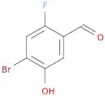 4-Bromo-2-fluoro-5-hydroxybenzaldehyde