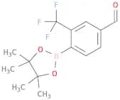 4-(4,4,5,5-Tetramethyl-1,3,2-dioxaborolan-2-yl)-3-(trifluoromethyl)benzaldehyde