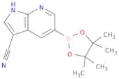 5-(4,4,5,5-Tetramethyl-1,3,2-dioxaborolan-2-yl)-1H-pyrrolo[2,3-b]pyridine-3-carbonitrile