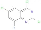 2,4,6-Trichloro-8-fluoroquinazoline