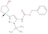 Benzyl (1-(tert-butyl)-3-((1R,3S)-3-hydroxycyclopentyl)-1H-pyrazol-5-yl)carbamate