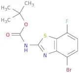 tert-Butyl (4-bromo-7-fluorobenzo[d]thiazol-2-yl)carbamate