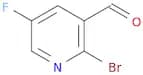 2-Bromo-5-fluoronicotinaldehyde