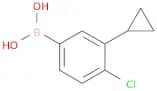 (4-Chloro-3-cyclopropylphenyl)boronic acid