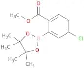 Methyl 4-chloro-2-(4,4,5,5-tetramethyl-1,3,2-dioxaborolan-2-yl)benzoate