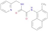 N1-(2-Methylnaphthalen-1-yl)-N2-(pyridin-2-ylmethyl)oxalamide