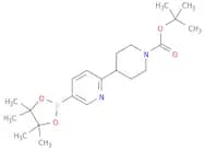 tert-Butyl 4-(5-(4,4,5,5-tetramethyl-1,3,2-dioxaborolan-2-yl)pyridin-2-yl)piperidine-1-carboxylate
