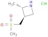 (2S,3R)-2-Methyl-3-((methylsulfonyl)methyl)azetidine hydrochloride