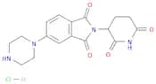 2-(2,6-Dioxopiperidin-3-yl)-5-(piperazin-1-yl)isoindoline-1,3-dione hydrochloride