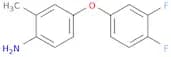 4-(3,4-Difluorophenoxy)-2-methylaniline