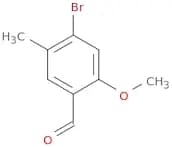 4-Bromo-2-methoxy-5-methylbenzaldehyde
