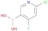 (6-Chloro-4-fluoropyridin-3-yl)boronic acid