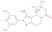 tert-Butyl (S)-3-amino-2-(4-fluoro-3,5-dimethylphenyl)-4-methyl-2,4,6,7-tetrahydro-5H-pyrazolo    …