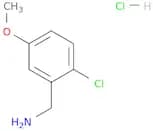 (2-Chloro-5-methoxyphenyl)methanamine hydrochloride