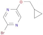 2-Bromo-5-(cyclopropylmethoxy)pyrazine