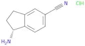 (R)-1-Amino-2,3-dihydro-1H-indene-5-carbonitrile hydrochloride