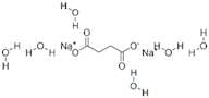 Sodium Succinate Hexahydrate Dibasic extrapure AR, 99%