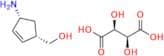 (1S,4R)-cis-4-Amino-2-cyclopentene-1-methanol D-Tartrate