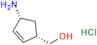(1S,4R)-4-Amino-2-cyclopentene-1-methanol Hydrochloride