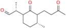 (2R)-2-((4R)-4-Methyl-2-oxo-3-(3-oxobutyl)cyclohexyl)propanal