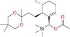 (S)-((5R,6S)-5-Methyl-6-(2-(2,5,5-trimethyl-1,3-dioxan-2-yl)ethyl)cyclohex-1-en-1-yl)(trimethylsil…