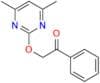 2-((4,6-Dimethylpyrimidin-2-yl)oxy)-1-phenylethan-1-one