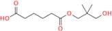 Hexanedioic Acid 1-(3-Hydroxy-2,2-Dimethylpropyl) Ester