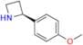 (2S)-2-(4-Methoxyphenyl) Azetidine