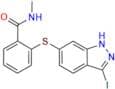 2-((3-Iodo-2H-indazol-6-yl)thio)-N-methylbenzamide