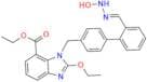 Ethyl 2-ethoxy-1-((2-((2-hydroxyhydrazineylidene)methyl)-[1,1-biphenyl]-4-yl)methyl)-1H-benzo[d]im…