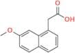 2-(7-Methoxynaphthalen-1-yl)acetic Acid