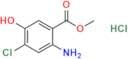2-Amino-4-chloro-5-hydroxybenzoic Acid Methyl Ester Hydrochloride
