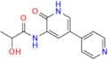 N-(1,6-Dihydro-6-oxo-(3,4'-bipyridine)-5-yl)-2-hydroxypropanamide