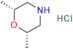 (2S,6R)-2,6-Dimethylmorpholine Hydrochloride