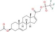 Abiraterone Pregnenolone-16-Ene Acetate 21-Triflate Synonym: Pregnenolone-16-ene Acetate 21-Trifla…