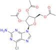 2-Amino-6-chloro-9-(2,3,5-tri-O-acetyl-β-D-ribofuranosyl)purine