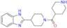 (4-(1H-Benzo[d]imidazol-2-yl)piperidin-1-yl)(piperidin-4-yl)methanone