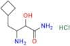 β-Amino-α-hydroxycyclobutanebutanamide Hydrochloride