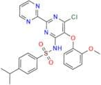 N-(6-Chloro-5-(2-methoxyphenoxy)-[2,2\'-bipyrimidin]-4-yl)-4-isopropylbenzenesulfonamide